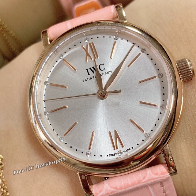 万国女士手表 IWC全新Portofino波涛菲诺系列 IWC女款钢带腕表 gjs1148